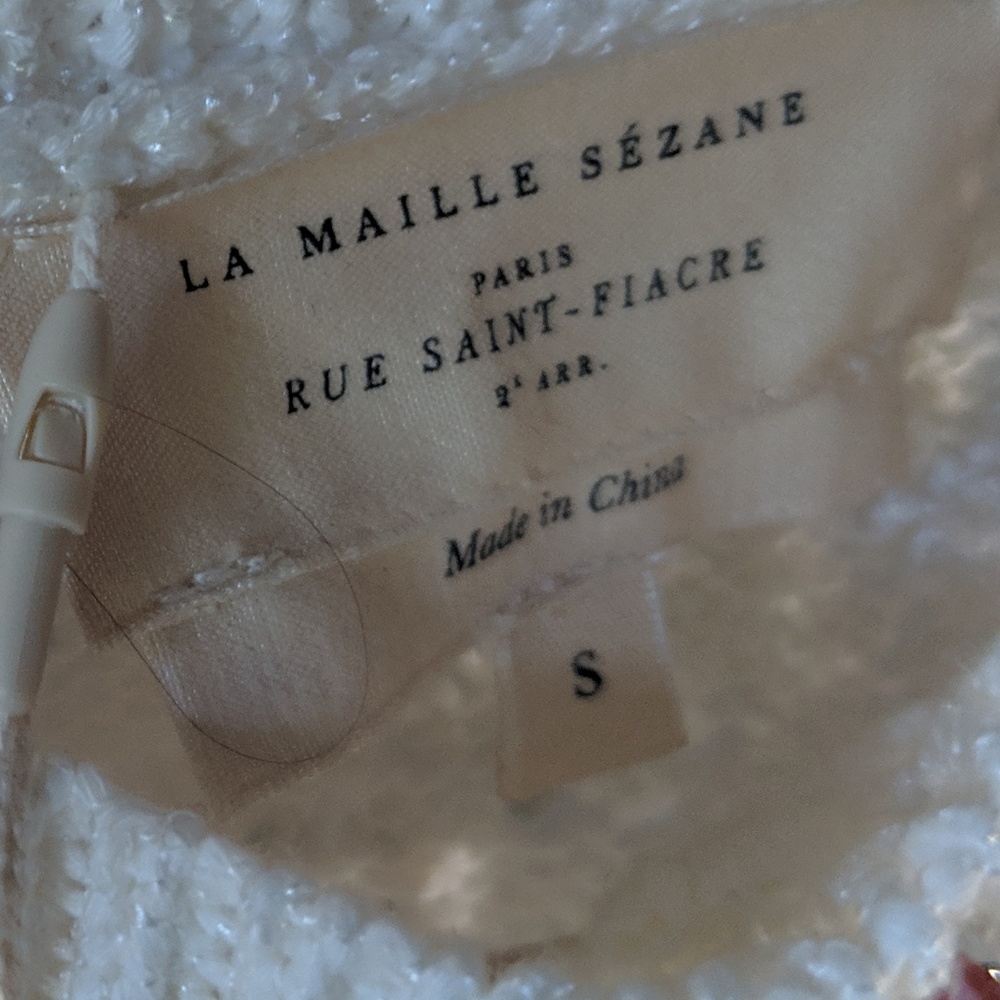 Sézane Vittorio jumper |  Ecru - Picture 7 of 7